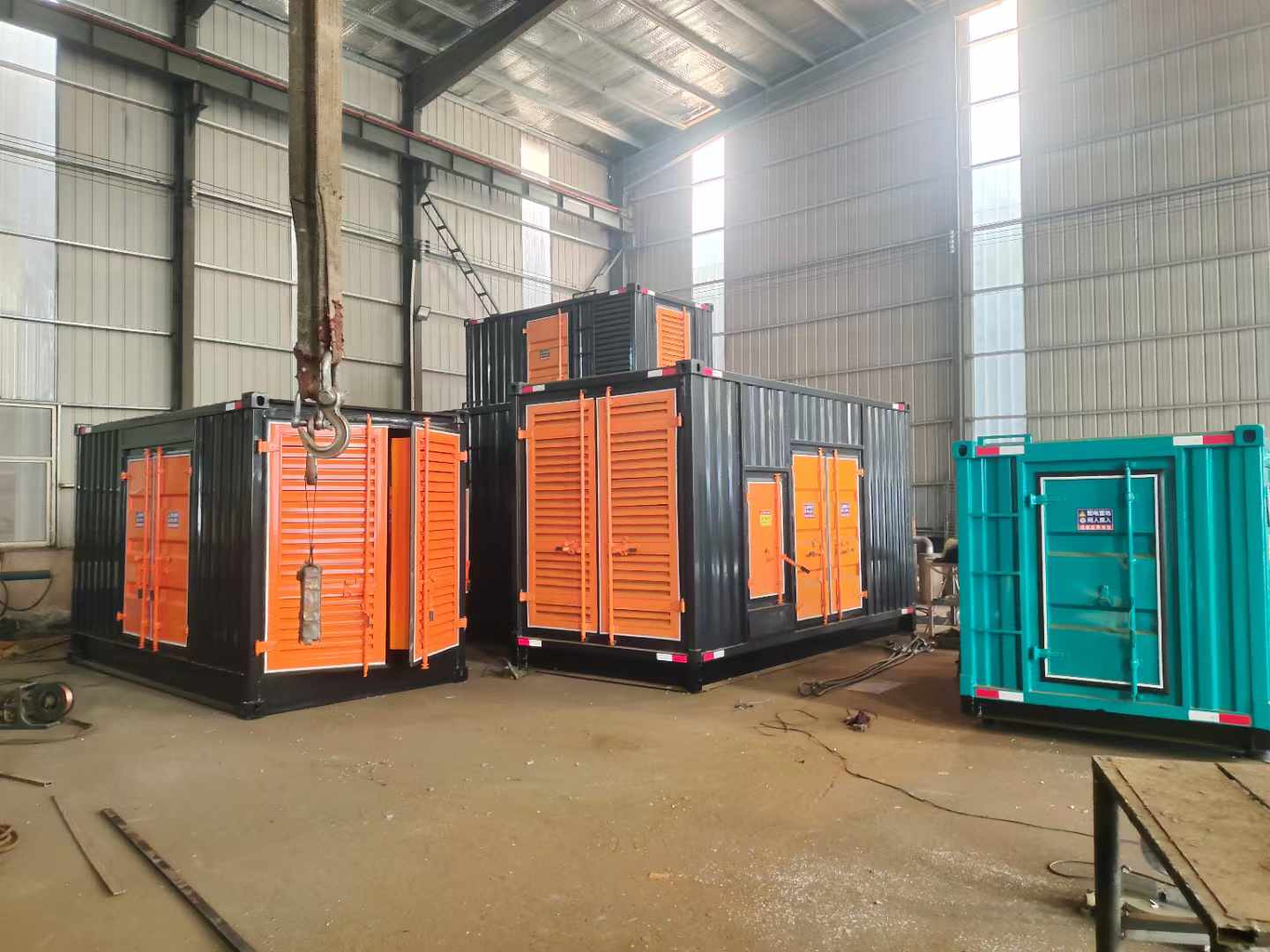 扶风500kw柴油发电机组可以带动多少功率设备？