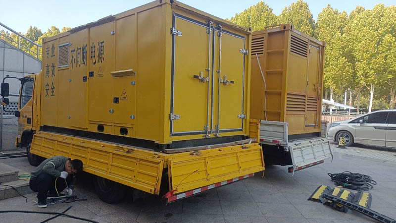 扶风柴油发电机组和UPS电源配合使用时的注意事项